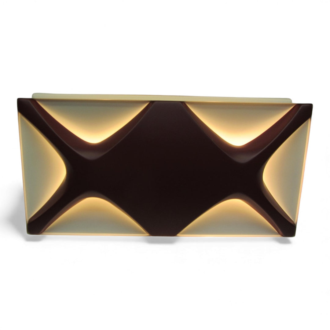 Oyster Wandleuchte von Klaus Link für Heinz Neuhaus, 1970