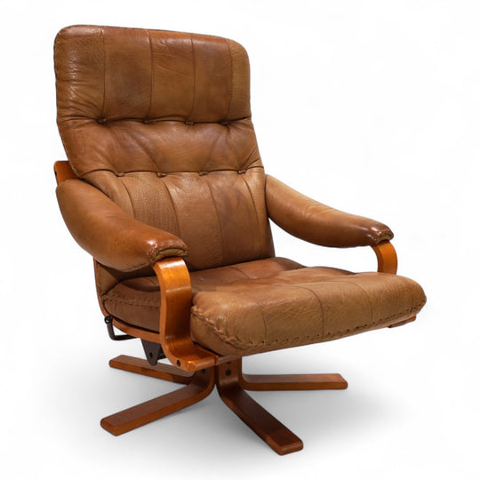 P. Schultz & Co. Denmark Ledersessel, 1960