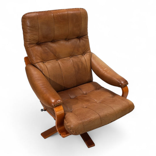 P. Schultz & Co. Denmark Ledersessel, 1960