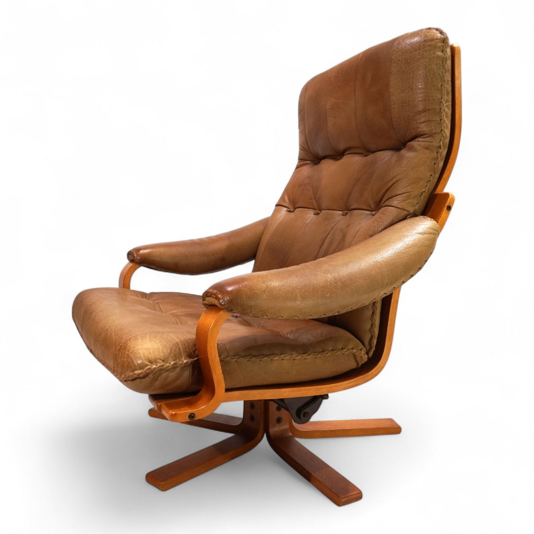 P. Schultz & Co. Denmark Ledersessel, 1960