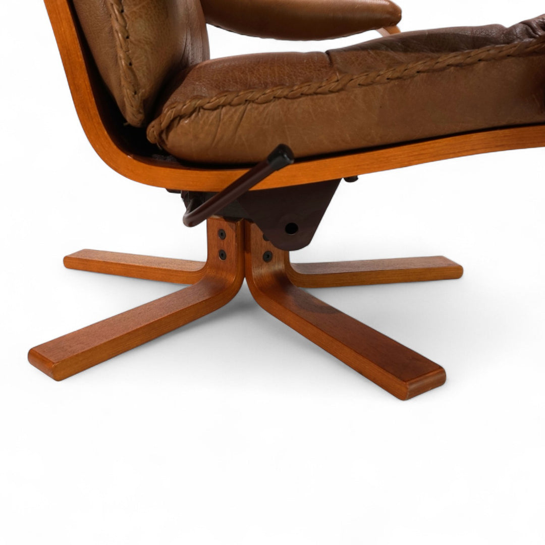 P. Schultz & Co. Denmark Ledersessel, 1960