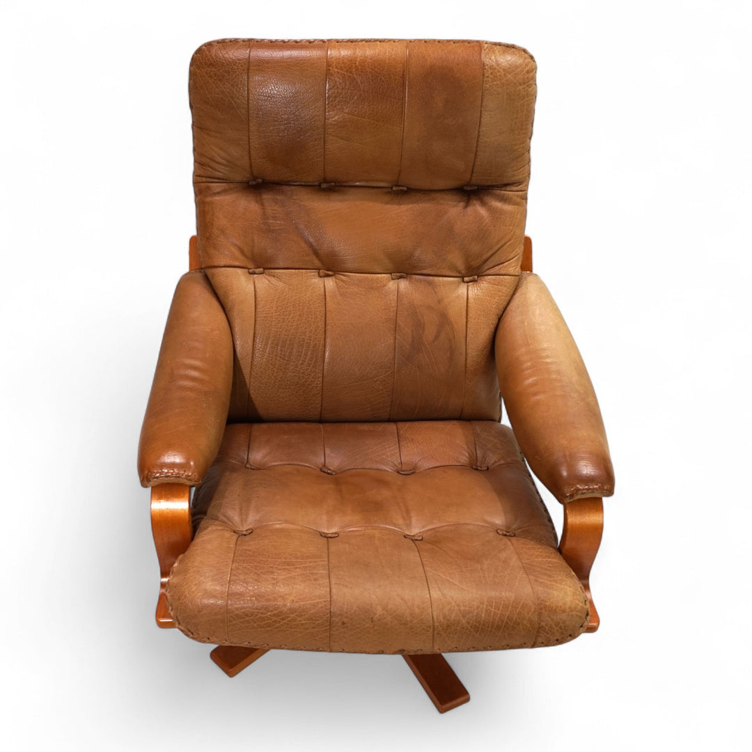 P. Schultz & Co. Denmark Ledersessel, 1960