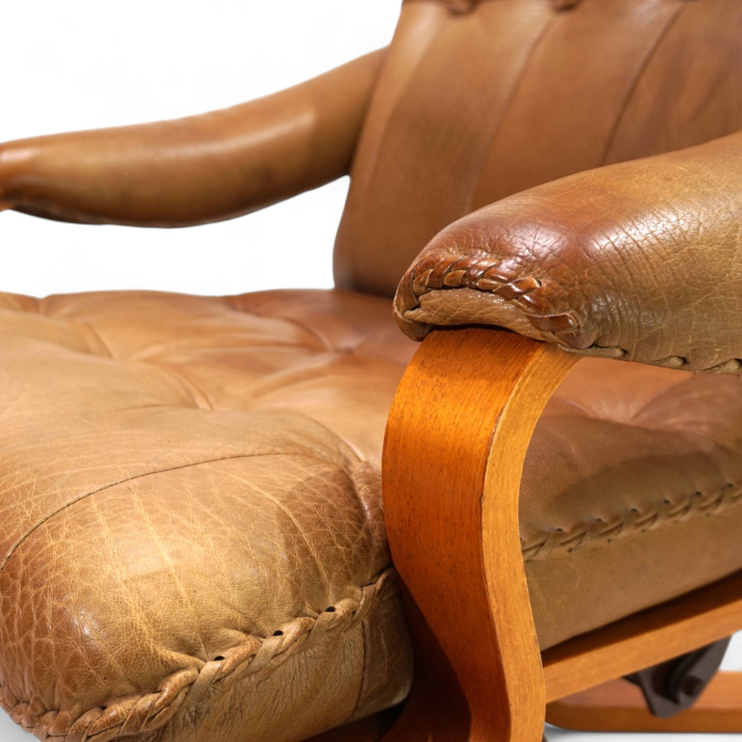 P. Schultz & Co. Denmark Ledersessel, 1960