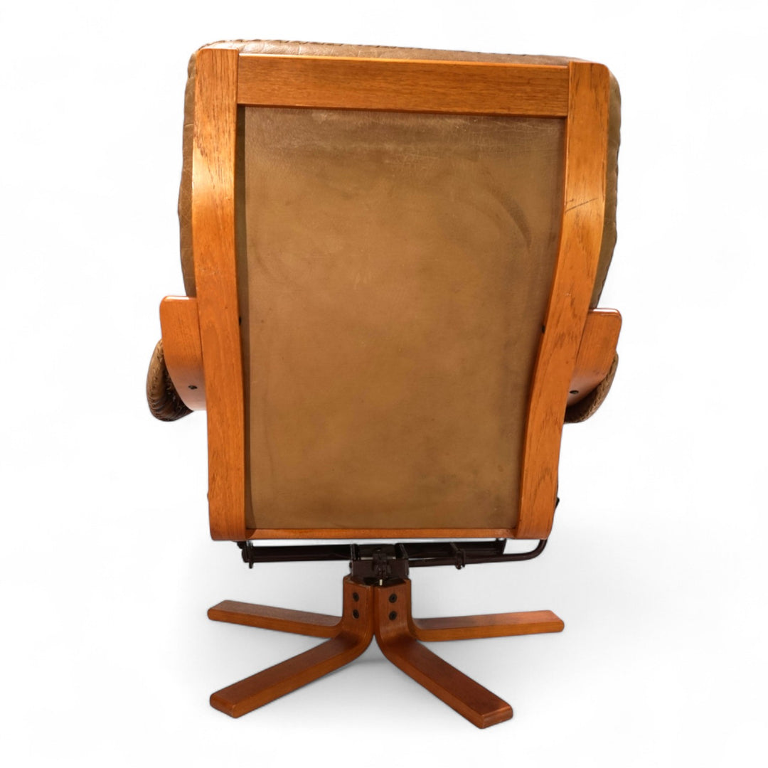 P. Schultz & Co. Denmark Ledersessel, 1960