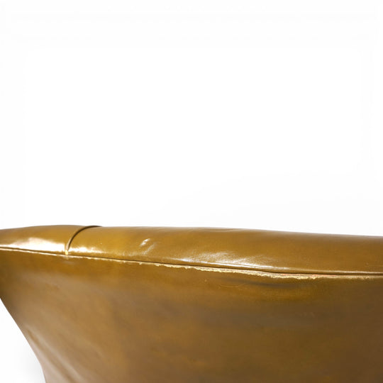 Set Froxfield 2 Ledersessel und Ledersofa moosgrün von Parker Knoll, 1960