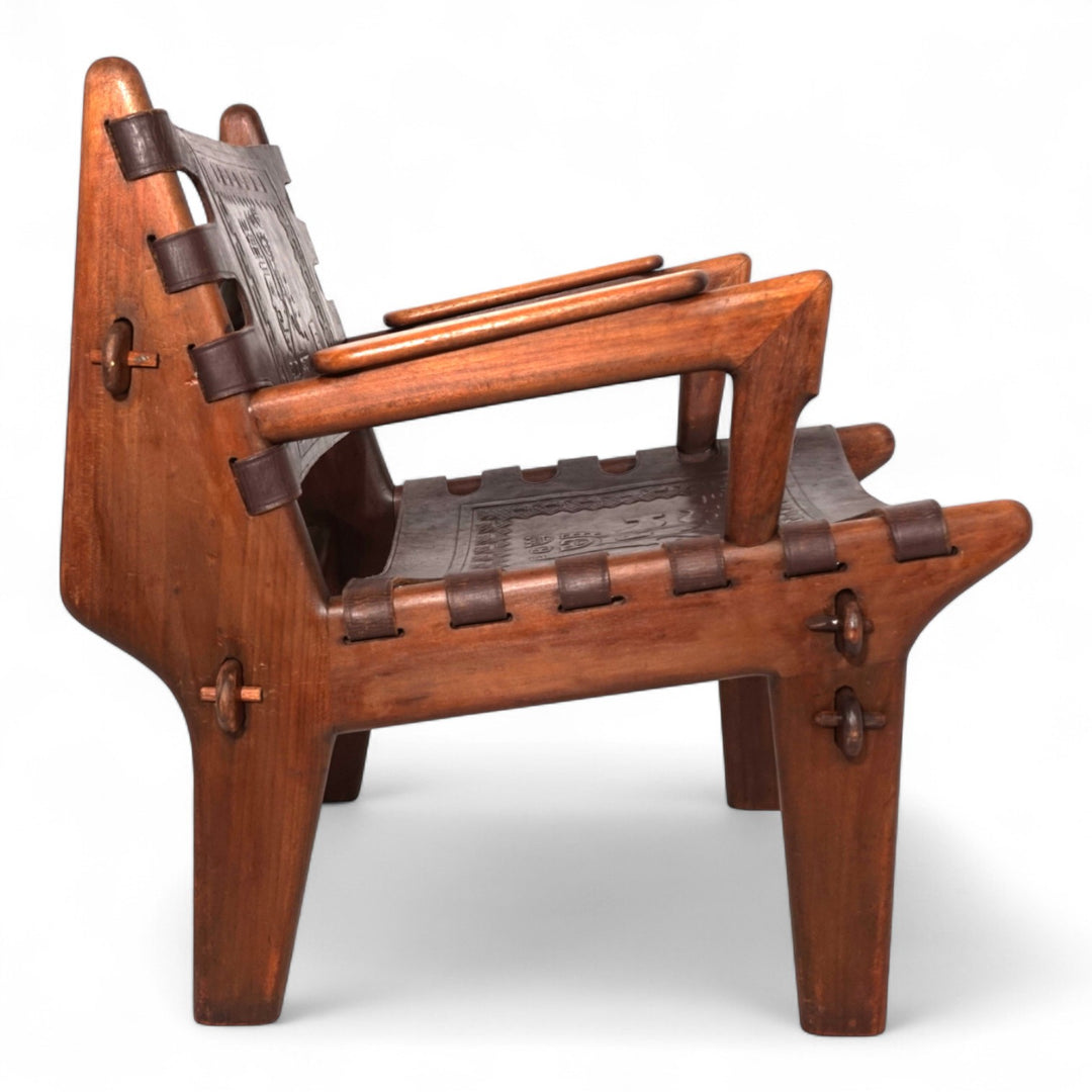 Cotacachi Sessel von Angel Pazmino für Muebles de Estilo, 1960er