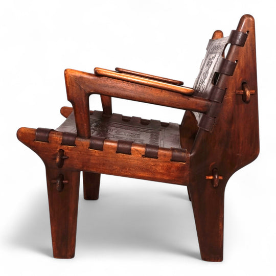 Cotacachi Sessel von Angel Pazmino für Muebles de Estilo, 1960er