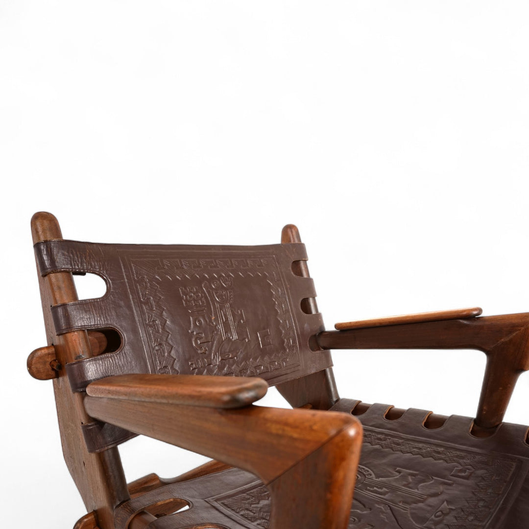 Cotacachi Sessel von Angel Pazmino für Muebles de Estilo, 1960er