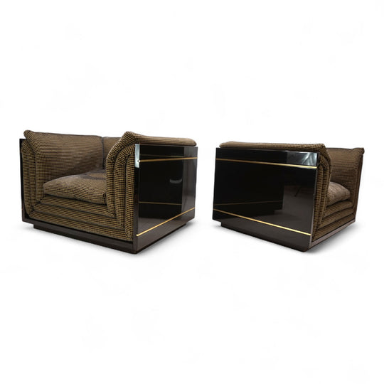 Pierre Cardin 2er Set Lounge Clubsessel, 1970