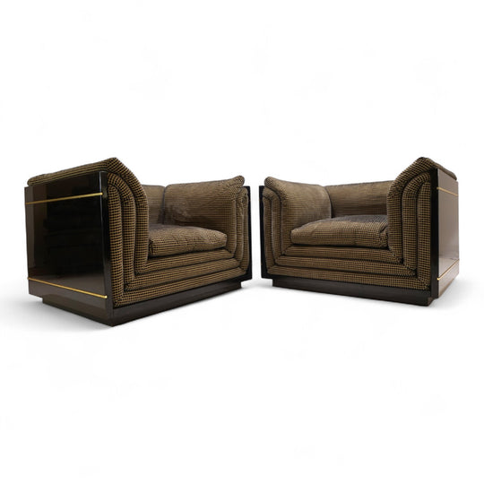 Pierre Cardin 2er Set Lounge Clubsessel, 1970