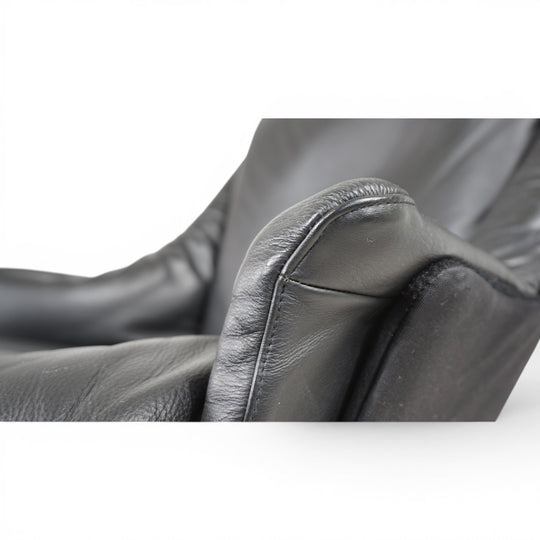 Poltrona Frau Viking Leder Loungesessel von Sigurd Resell, 1970