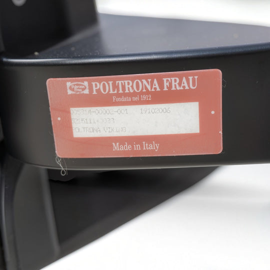 Poltrona Frau Viking Leder Loungesessel von Sigurd Resell, 1970