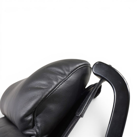 Poltrona Frau Viking Leder Loungesessel von Sigurd Resell, 1970