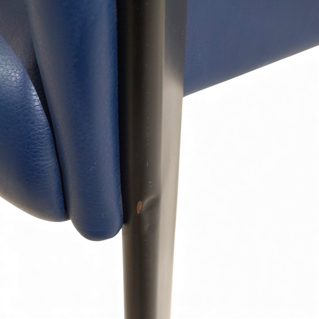 Poltrona Frau Interlude Leder Loungesessel von Marco Zanuso, 1980