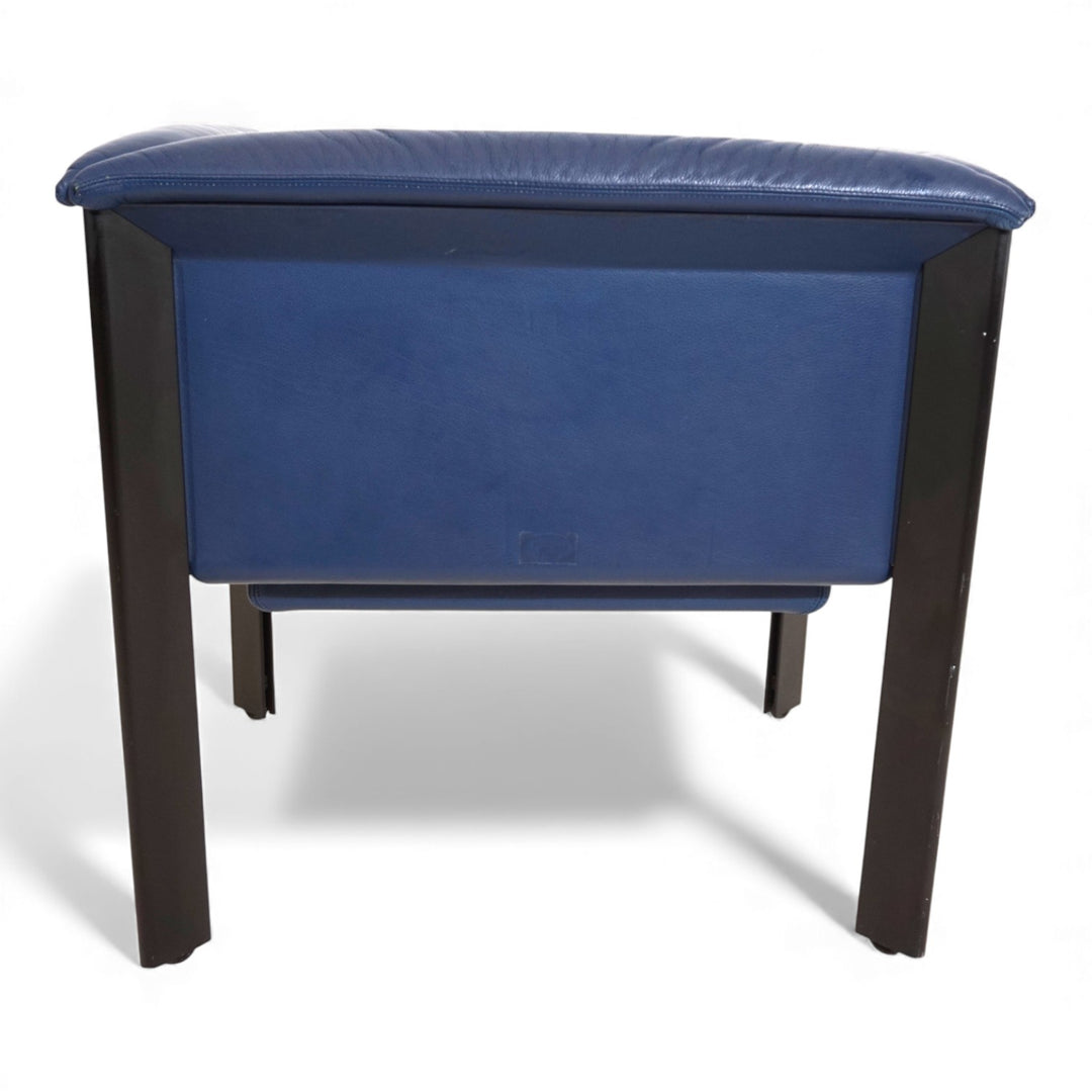 Poltrona Frau Interlude Leder Loungesessel von Marco Zanuso, 1980