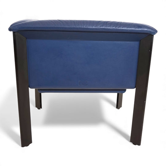 Poltrona Frau Interlude Leder Loungesessel von Marco Zanuso, 1980