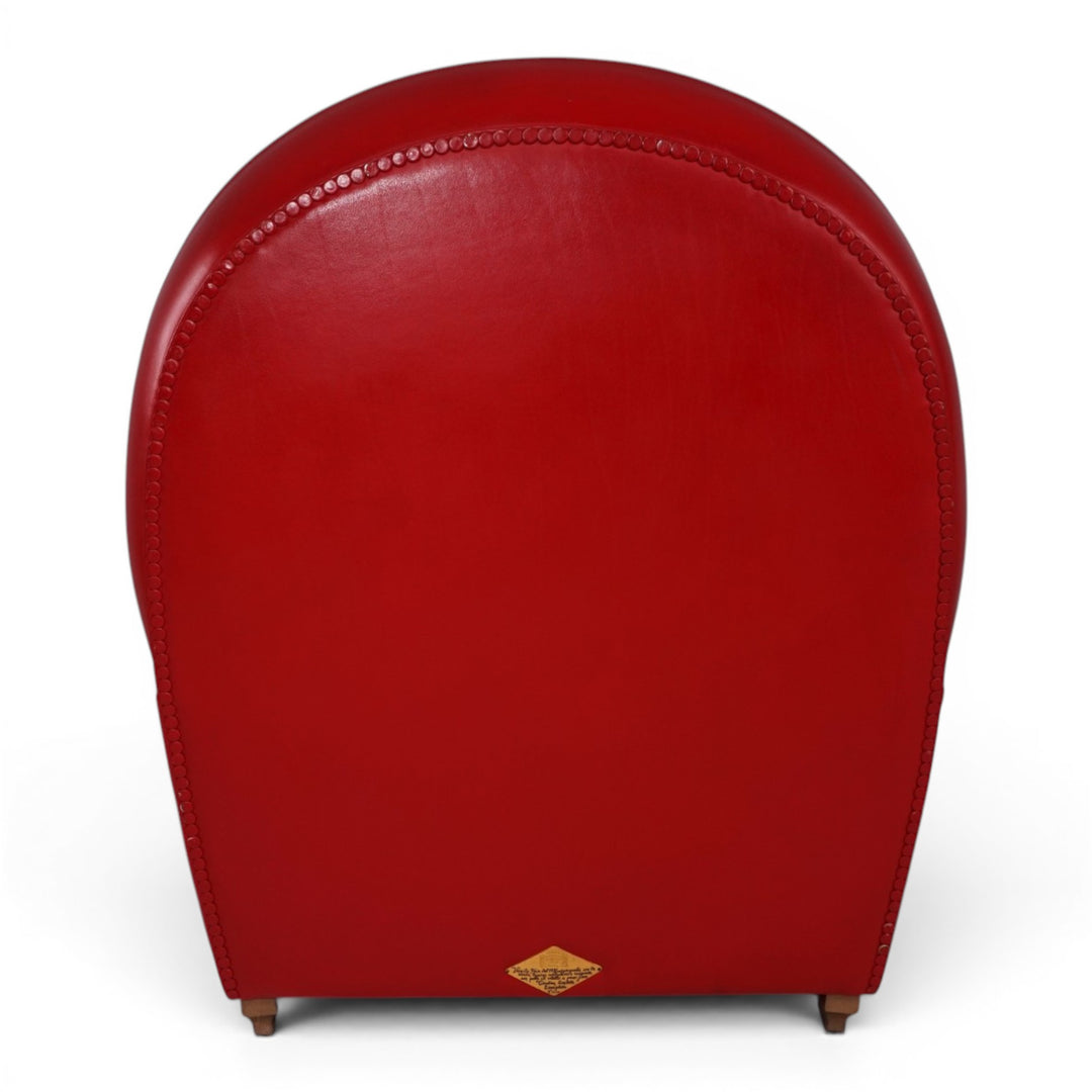 Poltrona Frau Vanity Fair Leather Armchair by Renzo Frau, 1990