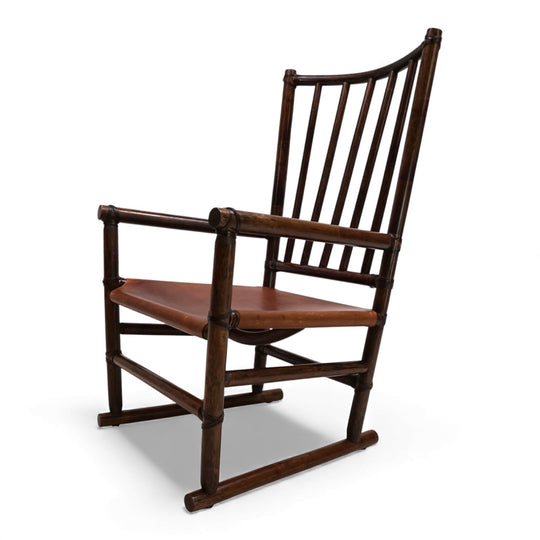 Manou Rattan Ledersessel, 1960
