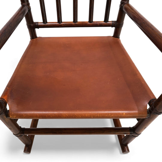 Manou Rattan Ledersessel, 1960