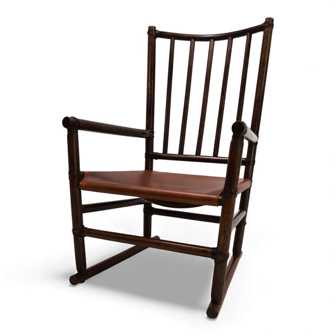 Manou Rattan Ledersessel, 1960