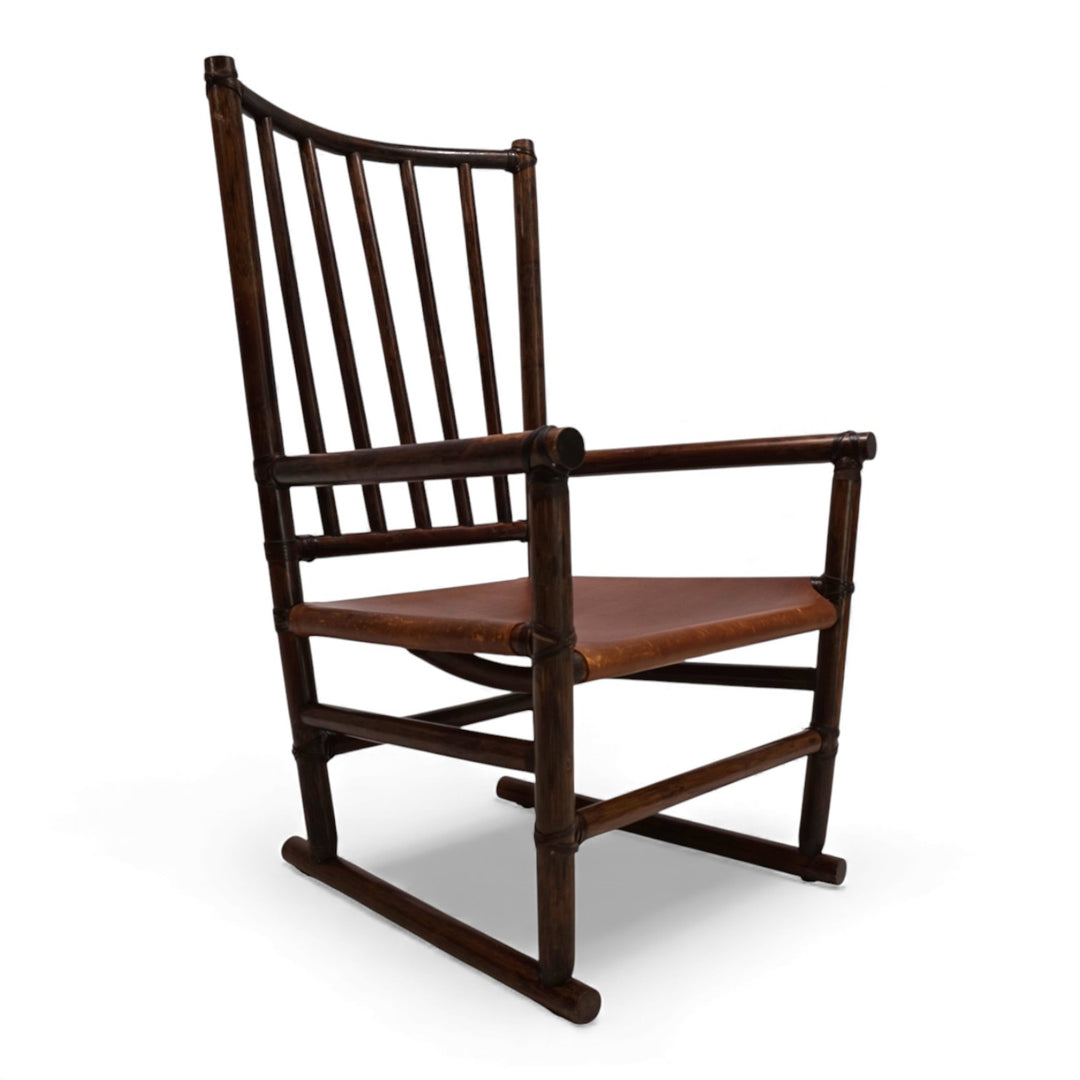Manou Rattan Ledersessel, 1960