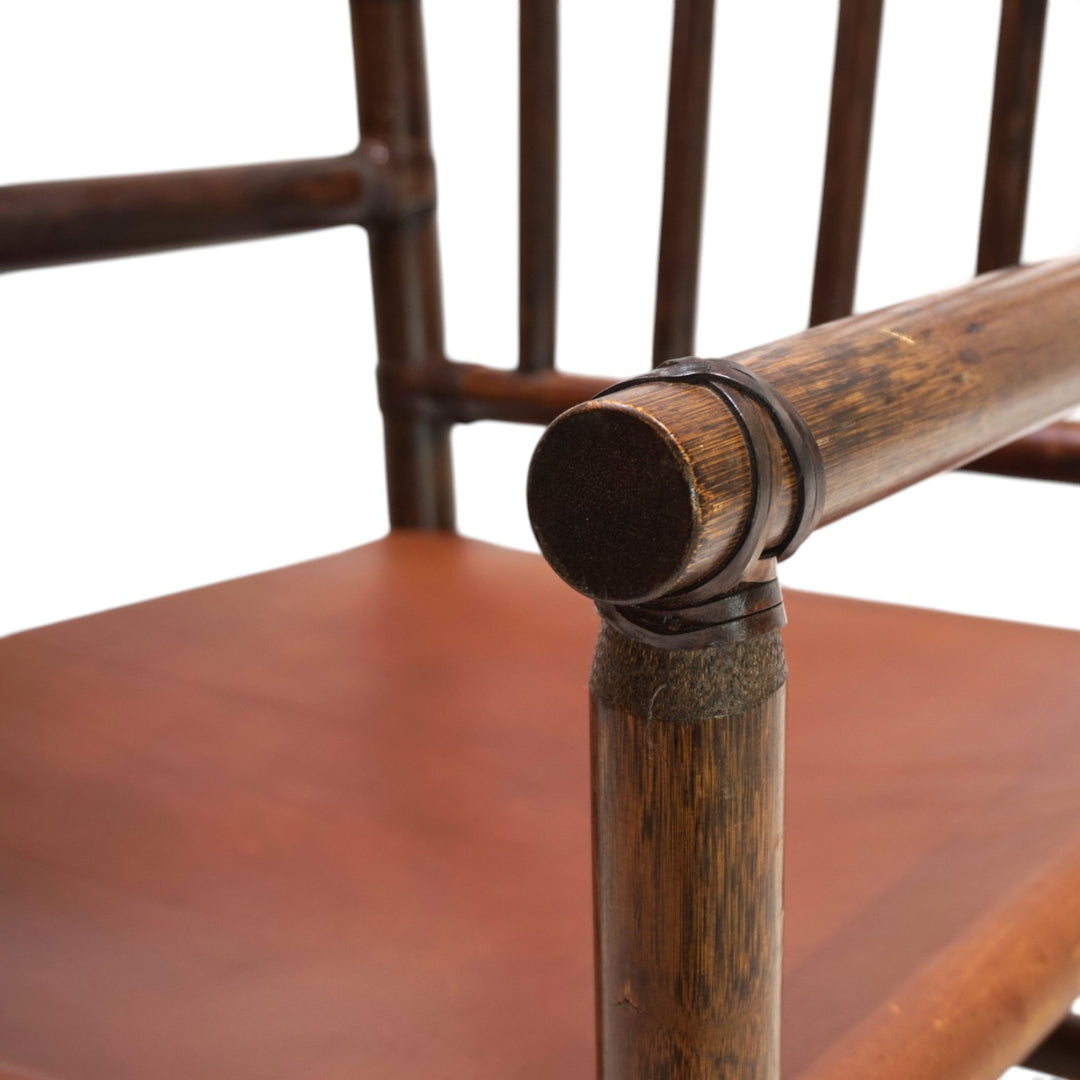 Manou Rattan Ledersessel, 1960