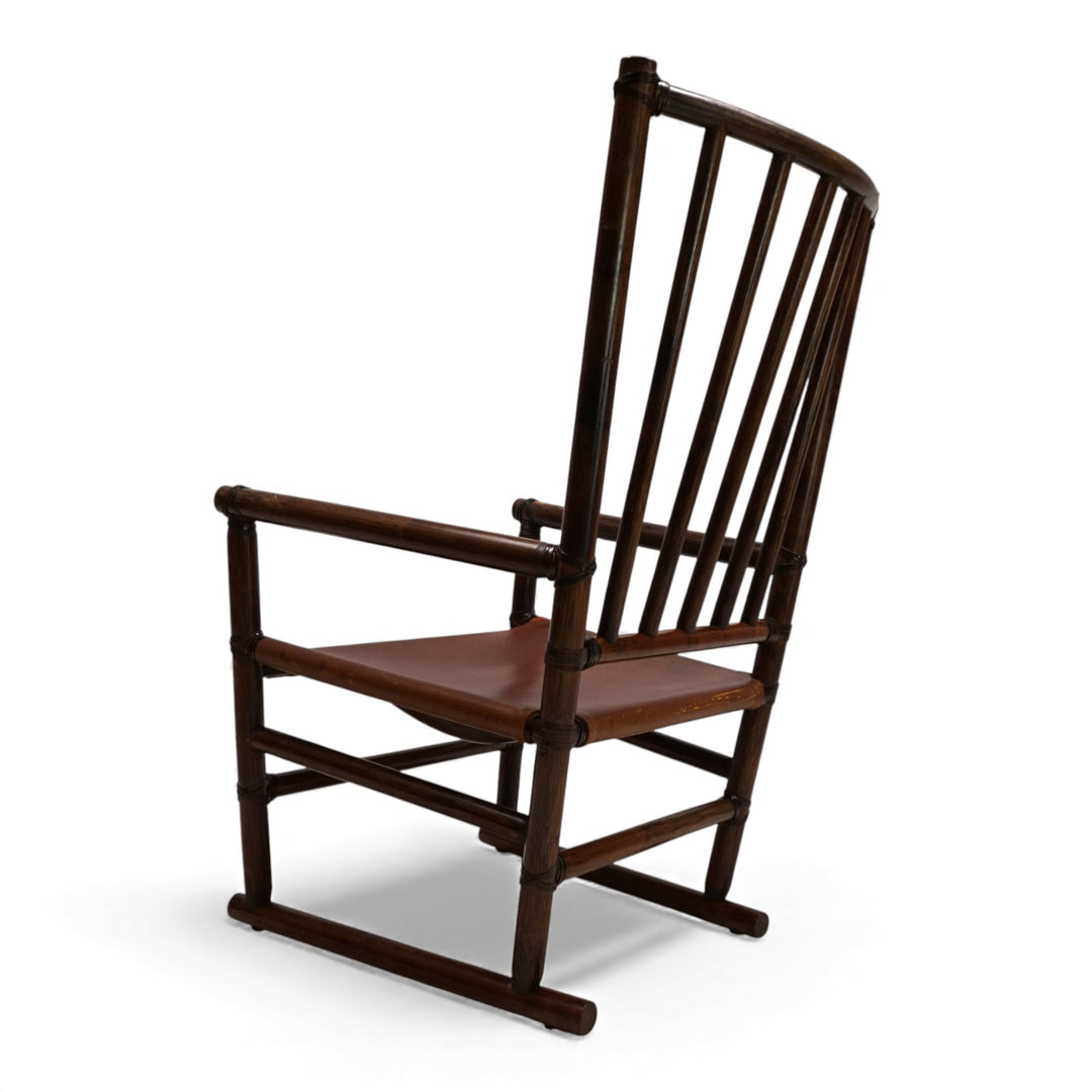 Manou Rattan Ledersessel, 1960