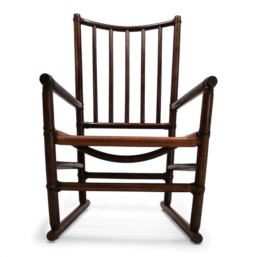 Manou Rattan Ledersessel, 1960