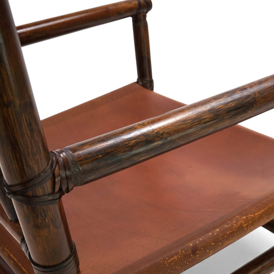 Manou Rattan Ledersessel, 1960