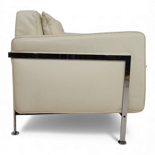 Robert Haussmann RH 302 Ledersessel für De Sede/Hans Kaufeld