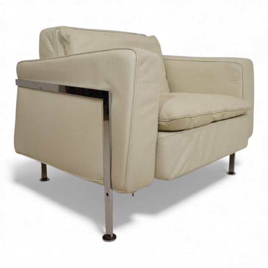 Robert Haussmann RH 302 Ledersessel für De Sede/Hans Kaufeld