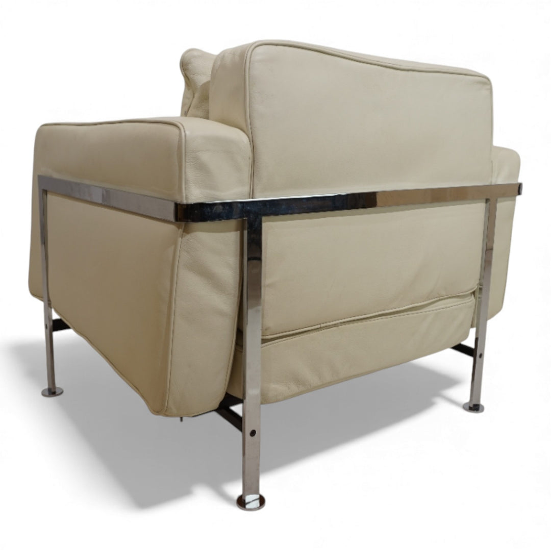 Robert Haussmann RH 302 Ledersessel für De Sede/Hans Kaufeld