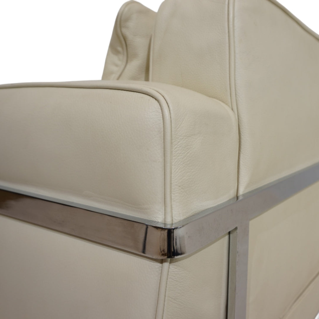 Robert Haussmann RH 302 Ledersessel für De Sede/Hans Kaufeld