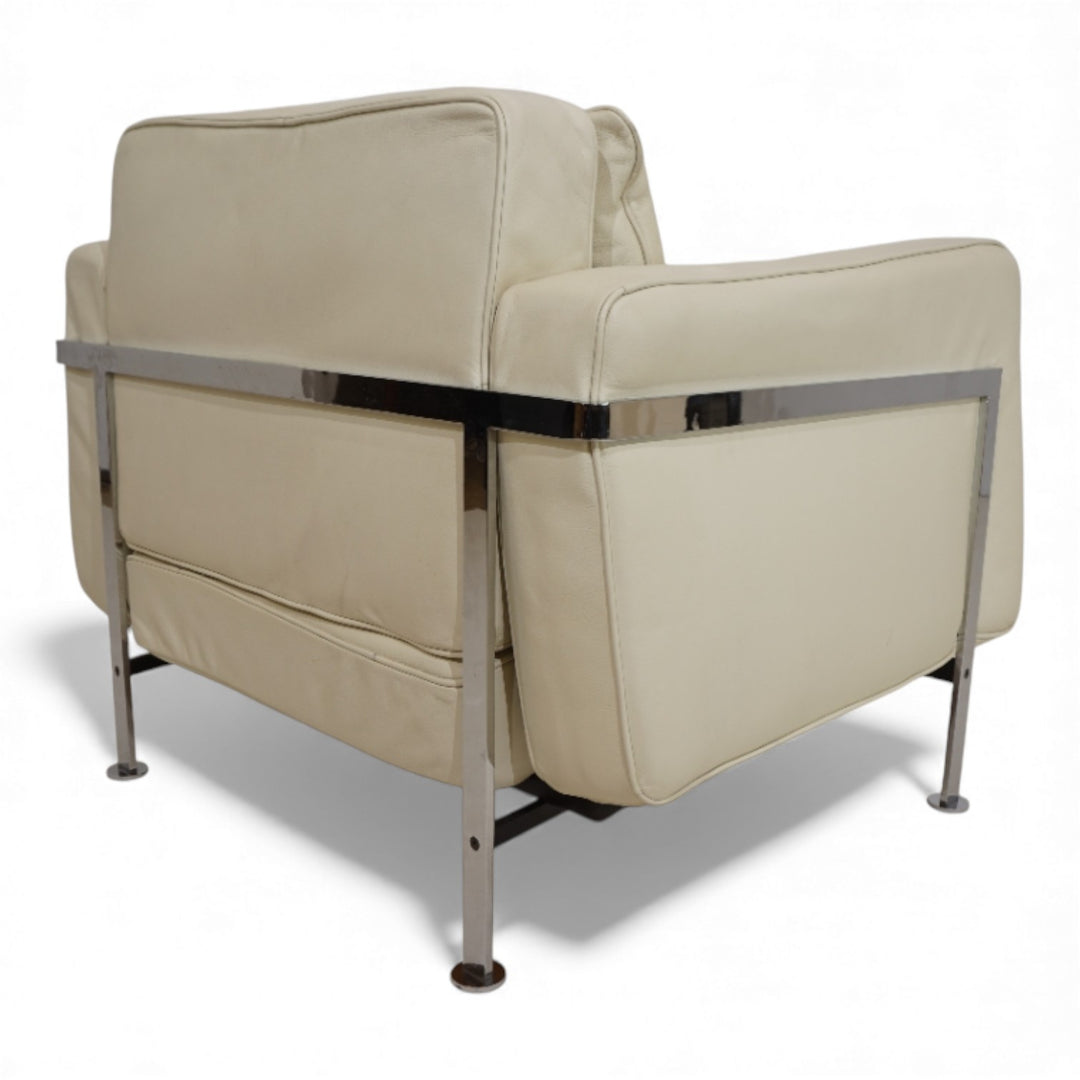 Robert Haussmann RH 302 Ledersessel für De Sede/Hans Kaufeld