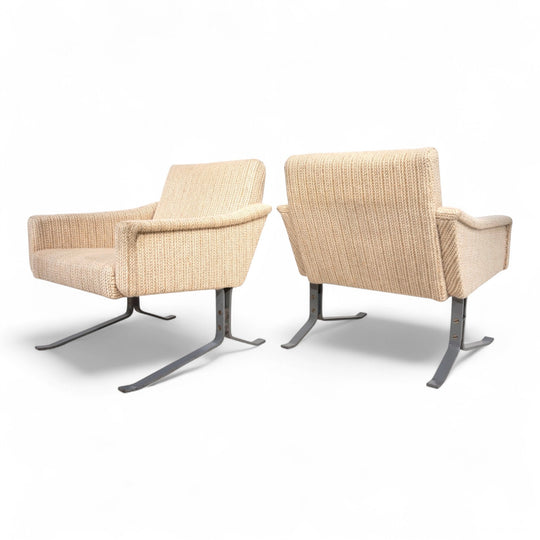 2er Set Röhl Freischwinger Loungesessel,1960