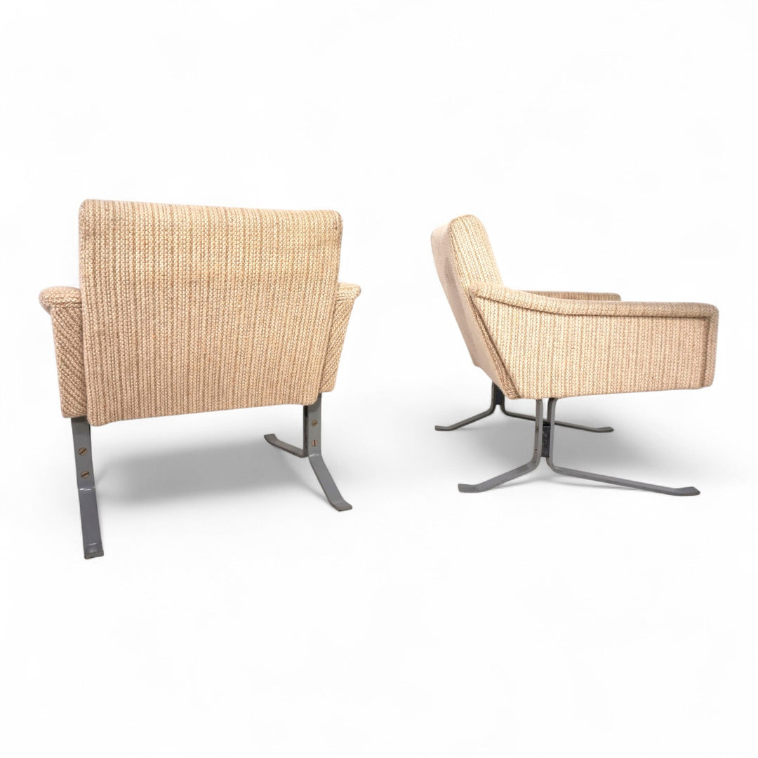 2er Set Röhl Freischwinger Loungesessel,1960