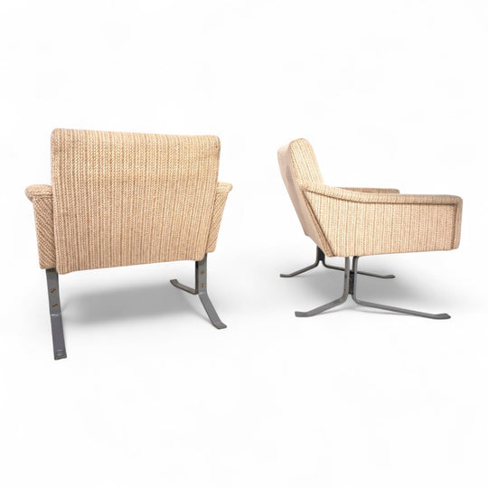 2er Set Röhl Freischwinger Loungesessel,1960