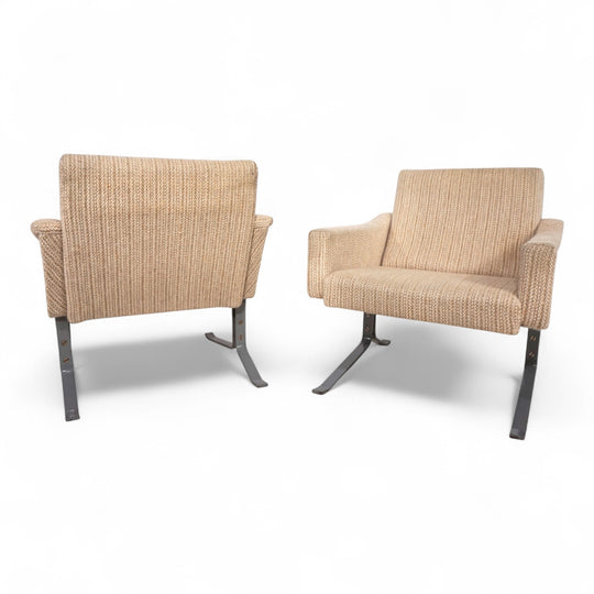 2er Set Röhl Freischwinger Loungesessel,1960