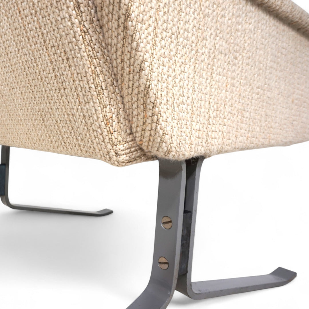 2er Set Röhl Freischwinger Loungesessel,1960