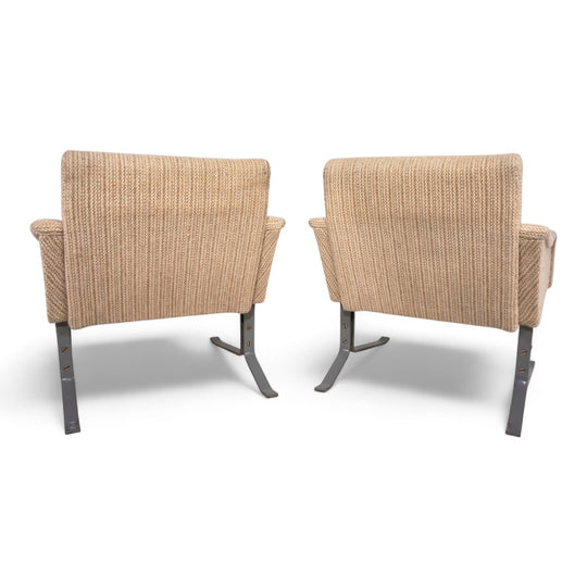 2er Set Röhl Freischwinger Loungesessel,1960