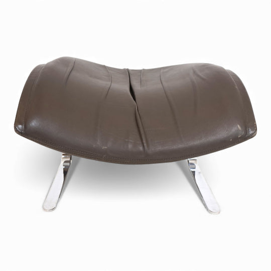 Saporiti Vela Alta Ledersessel von Giovanni Offredi, 1970