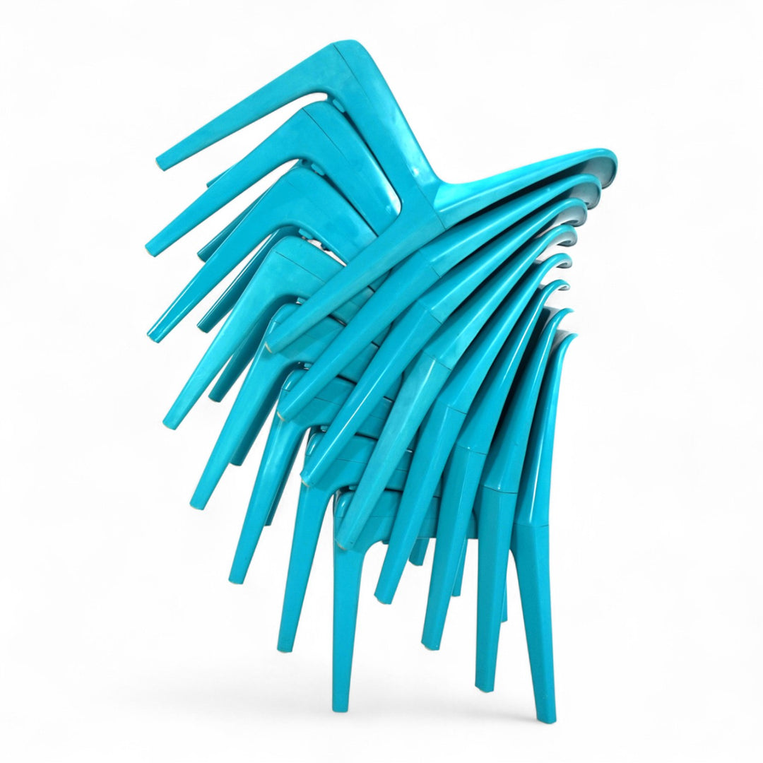 Schröder & Henzelmann Space Age Esszimmerstuhl Modell 4973, 1970