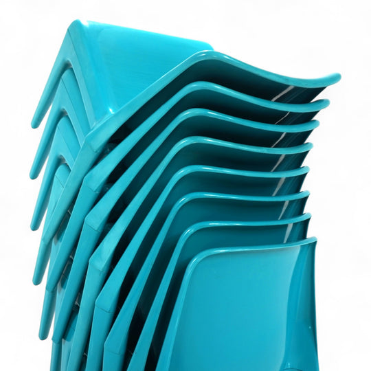 Schröder & Henzelmann Space Age Esszimmerstuhl Modell 4973, 1970