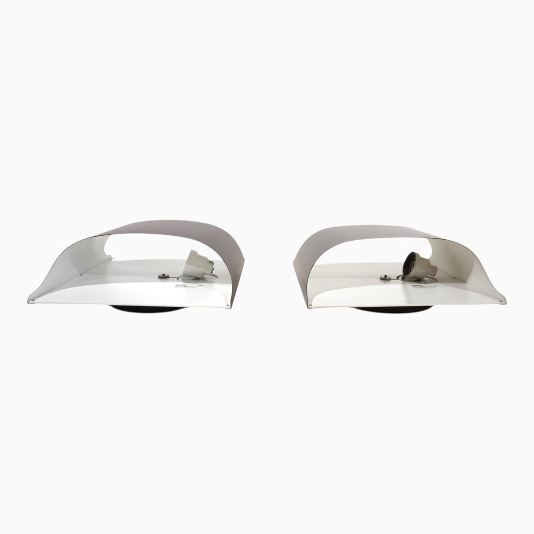 Paar Staff 2030/31 Wandleuchten von Rolf Krüger & Dieter Witte, 1960