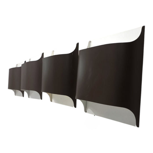 4er Set Staff Wandlampen von Dieter Witte und Rolf Krüger, 1970