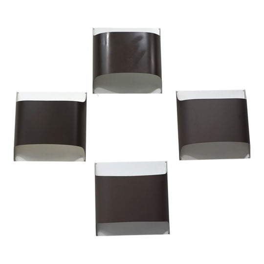 4er Set Staff Wandlampen von Dieter Witte und Rolf Krüger, 1970