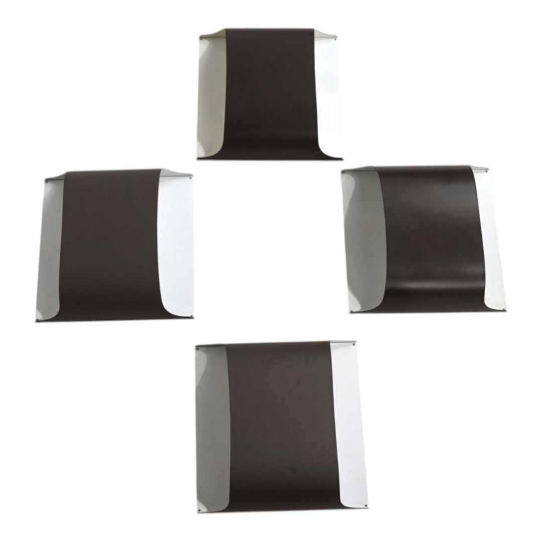 4er Set Staff Wandlampen von Dieter Witte und Rolf Krüger, 1970