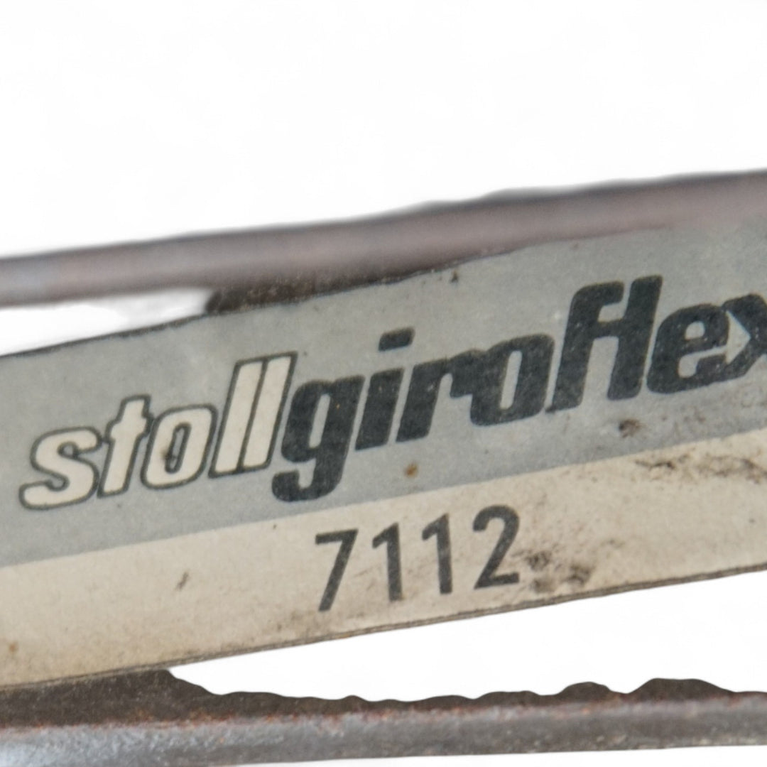 Stoll Giroflex 7112 Space Age Leder Bürosessel von Martin Stoll, 1970