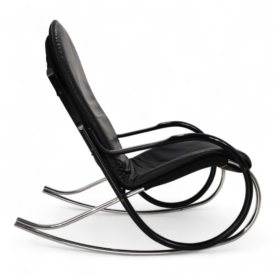 Strässle Nonna Schaukelstuhl von Paul Tuttle, 1972