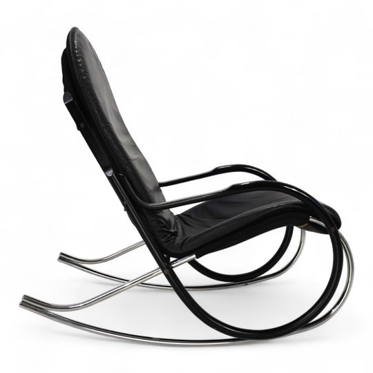 Strässle Nonna Schaukelstuhl von Paul Tuttle, 1972